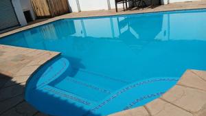 The pool from above